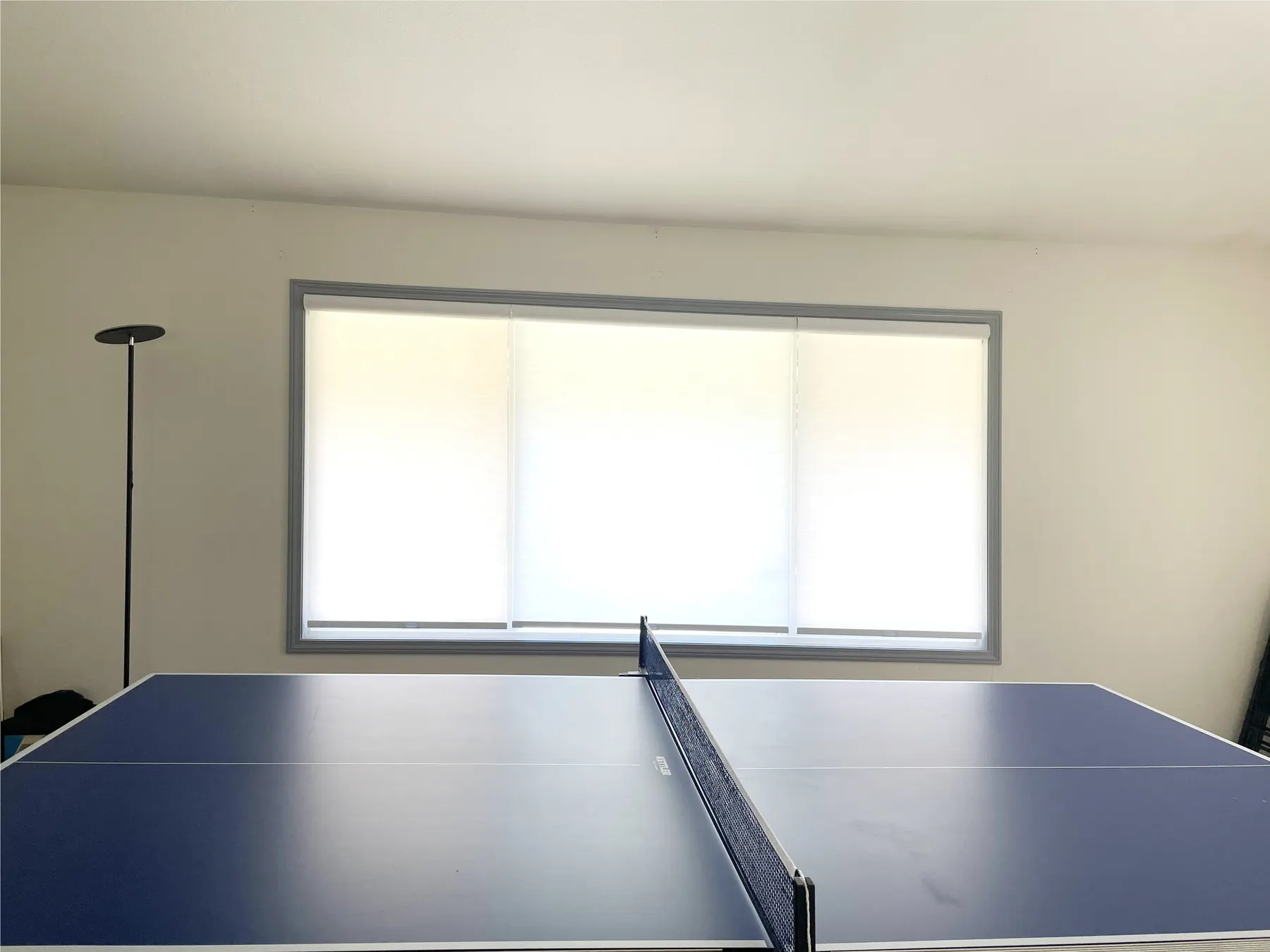 Multiple Roller Shades for a Large Window in a Kirkland Home