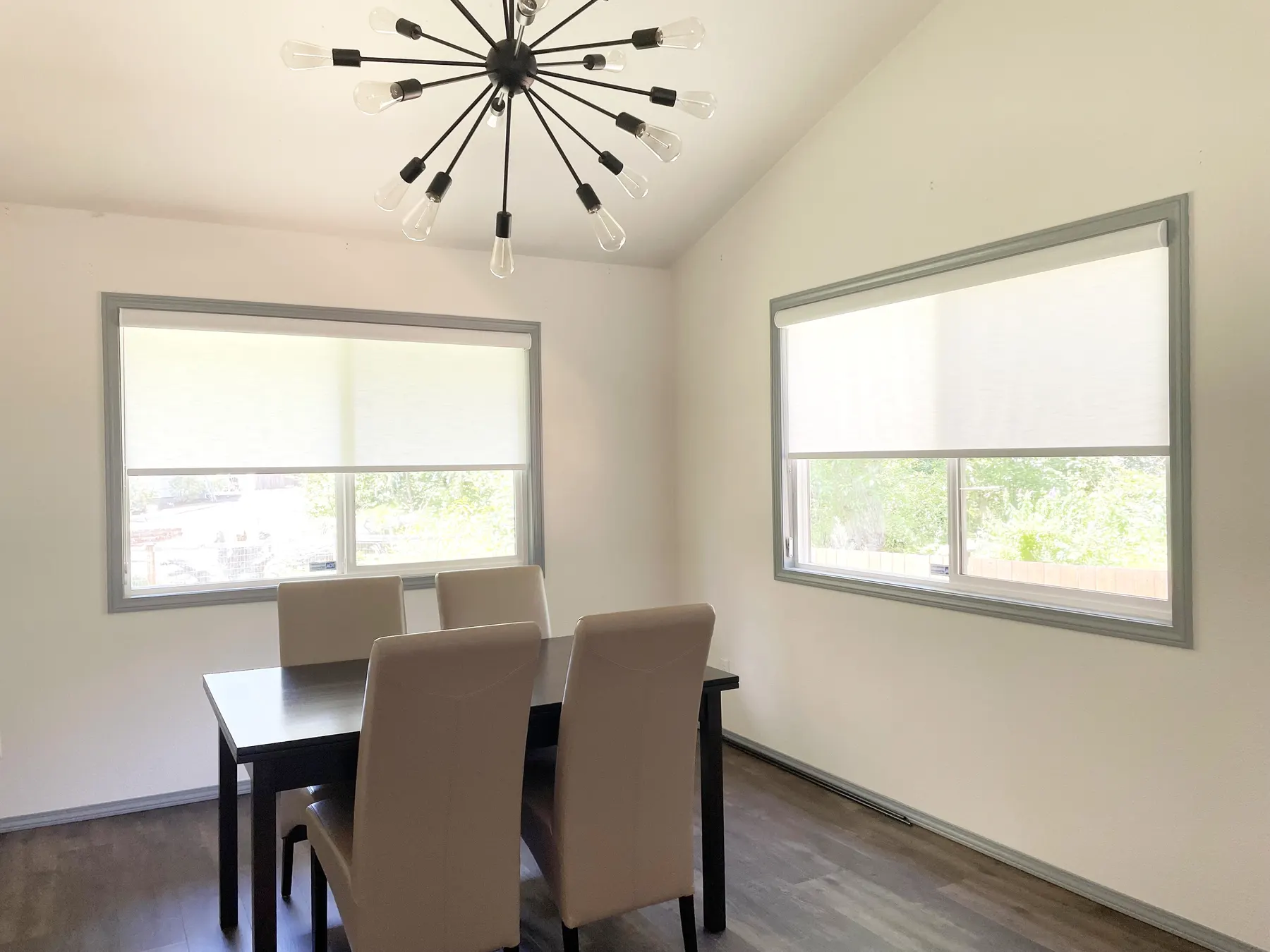 Roller Shades for Dining Room in a Kirkland Home
