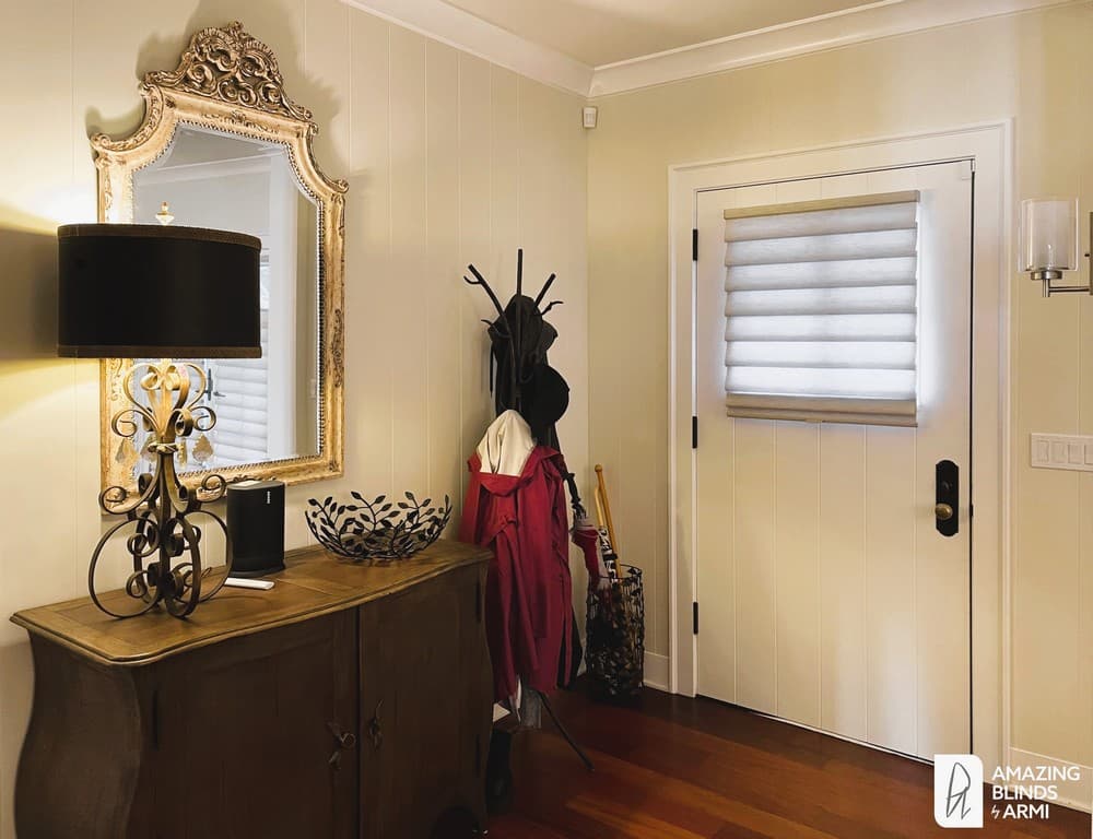 Beautiful Roman Shades for a Richmond Beach Home on 27th Ave NW in Shoreline, WA