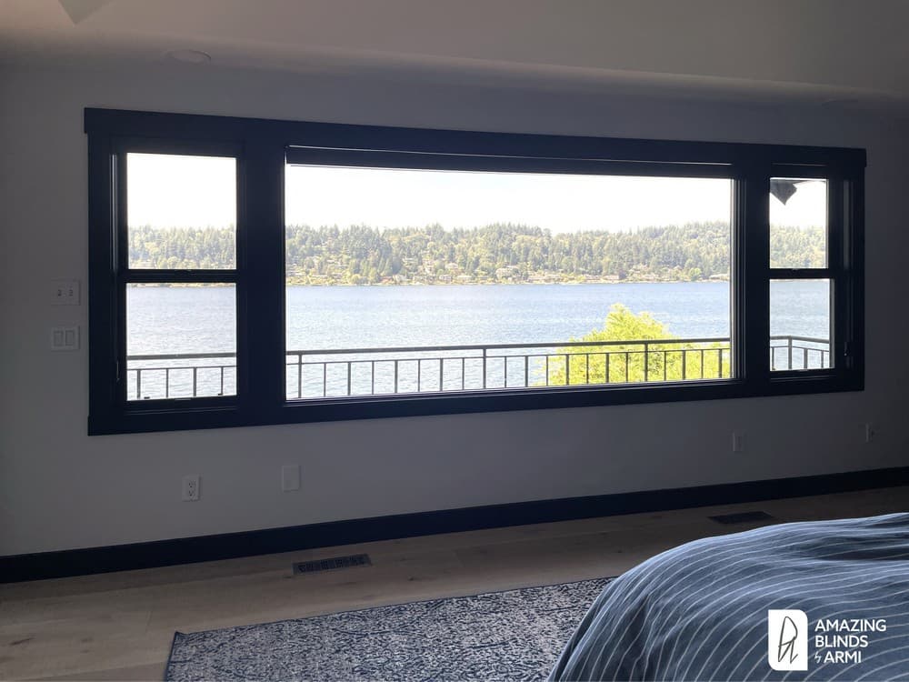 Convenient Motorized Roller Shades on Hazelwood Ln SE in Newport Hills, Bellevue, WA 3