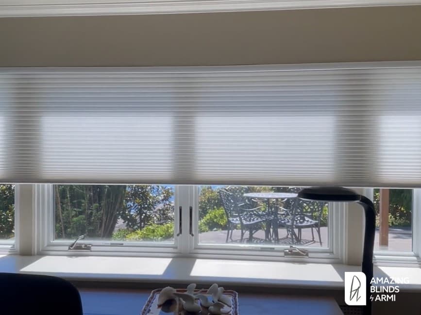 Effortless Smart Motorized Honeycomb Shades On Perkins Ln W In Magnolia, Seattle, WA 2