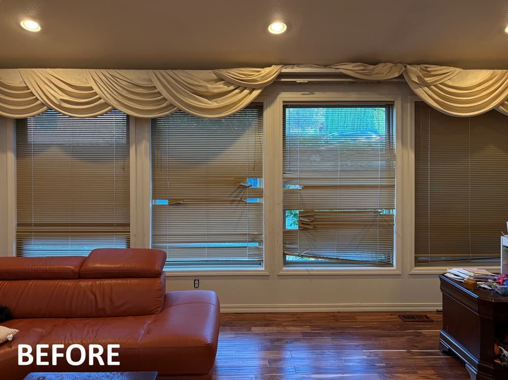 Effortless Transformation with Modern Roller Shades on Somerset Blvd in Bellevue, WA 3
