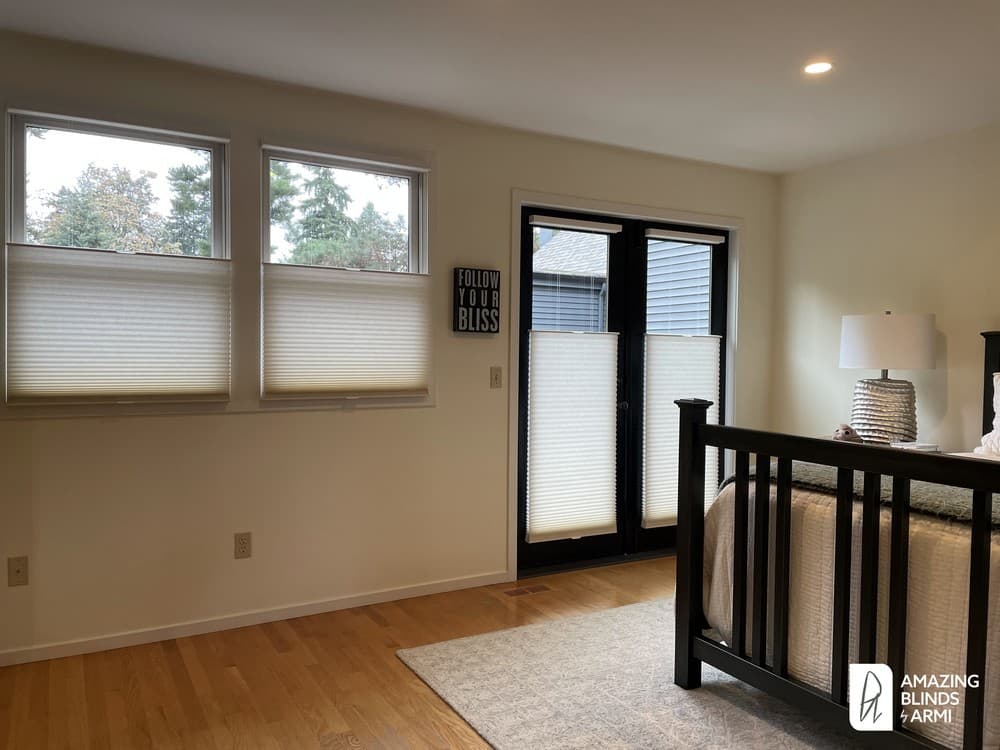 Energy-Efficient Semi-Sheer Honeycomb Shades on 37th Ave E in Madison Park, Seattle, WA 3