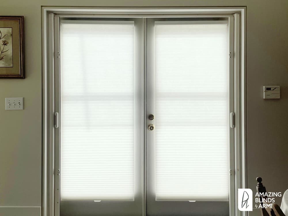 Functional Honeycomb Shades for an Exercise Room on 38th Ave in Madrona, Seattle, WA 3