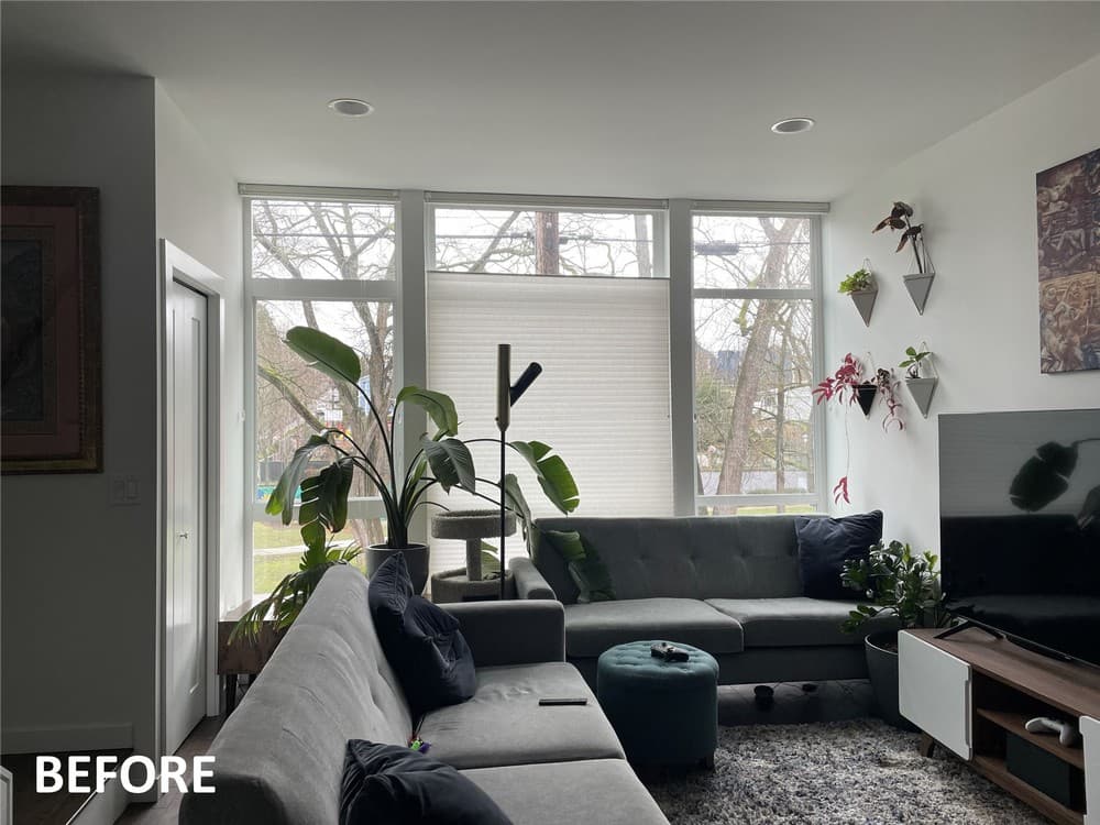 Seamless Honeycomb Shade Upgrade for a Townhome on E Spruce St in Seattle, WA 3
