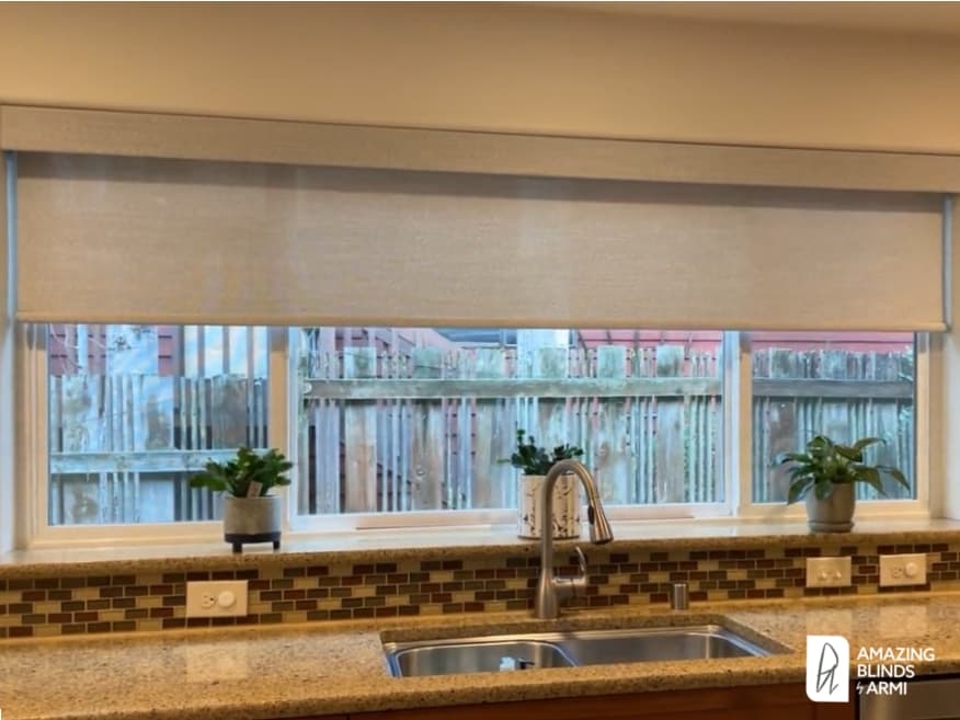 Seamless Motorized Roller Shades for a Craftsman Home on 26th Ave NW in Seattle, WA 3