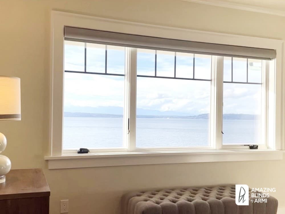 Stunning Pirouette® Shades For A Waterfront Home On 27th Ave NW In Shoreline, WA 3