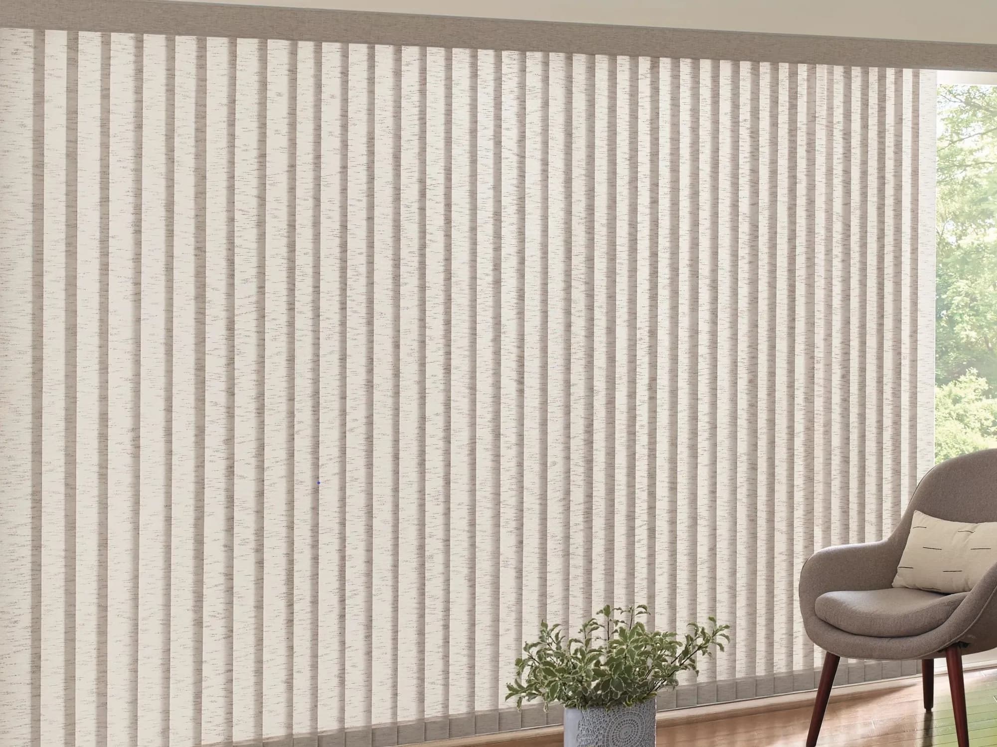 Hunter Douglas sheer vertical blinds